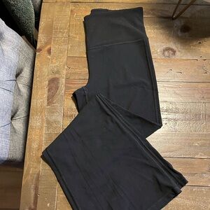 Athleta Elation high rise flare.